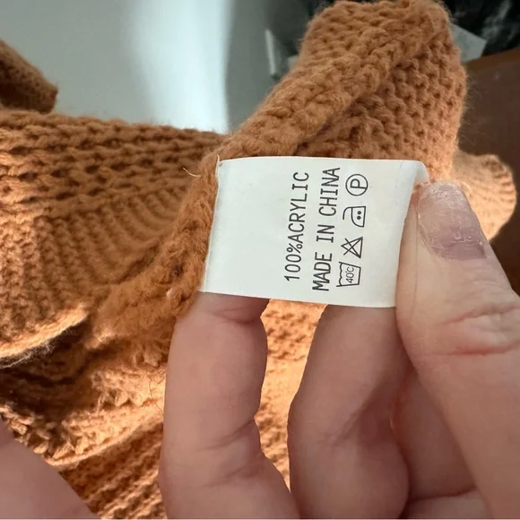 Amazon Rust Cardigan - Picture 2 of 2